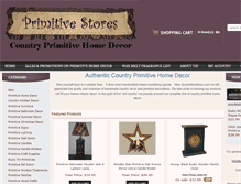 Tablet Screenshot of primitivestores.com